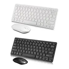 Para 2.4g teclado sem fio mouse combos kit teclado teclado ultra fino gaming teclados mouse sem fio para computador portátil