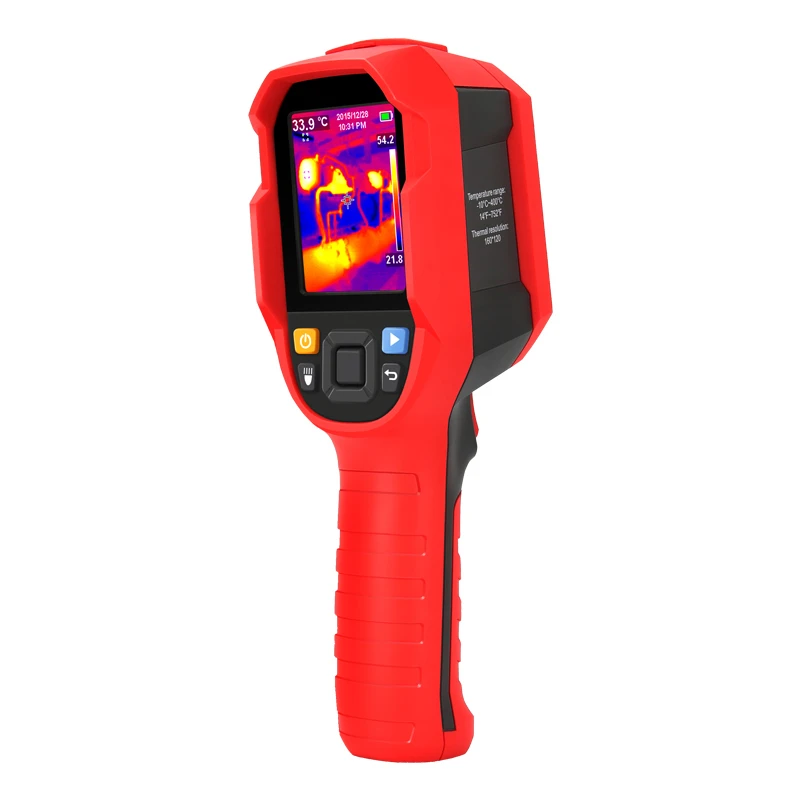 UNI-T UTi165A Инфракрасный Тепловизор Многофункциональный высокоточный датчик мощности промышленный термометр 2,8 ''TFT экран-10