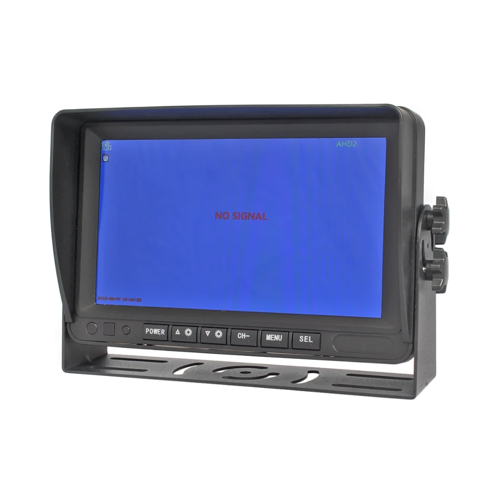 DIYKIT AHD 7 дюймов ips экран автомобиля монитор заднего вида водонепроницаемый ИК 960P AHD камера Поддержка SD карты видео запись