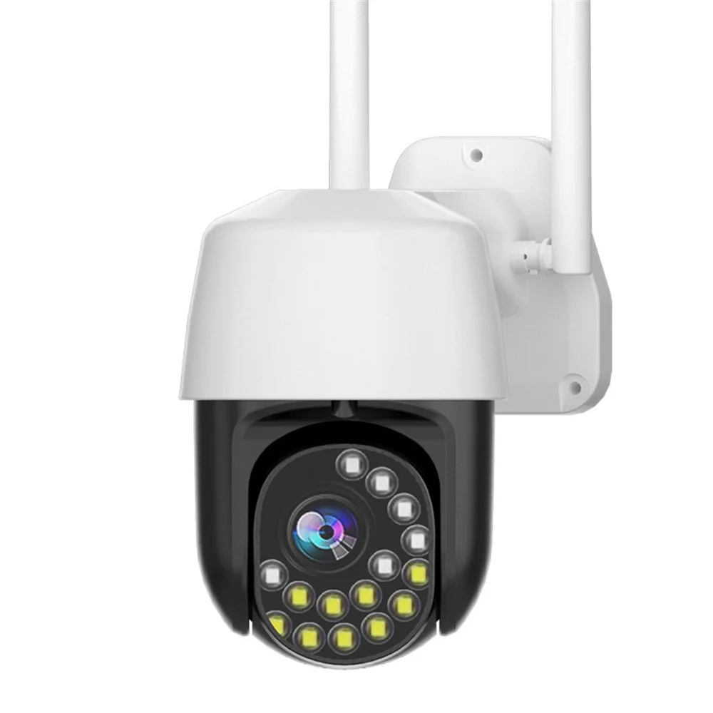 Telecamera Ip Wifi Outdoor 4X Zoom Digitale Telecamera Cctv 1080P Ptz Telecamera Di Sicurezza Domestica Sorveglianza Visione Notturna A Colori Imperme