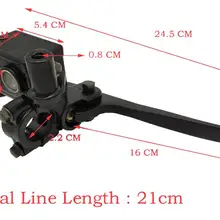 A128 для Yamaha 125cc YBR 125r YBR125R мотоцикл передний ручной тормоз тормозной рычаг тормозной суппорт главный насос Универсальный 7/" 22 мм