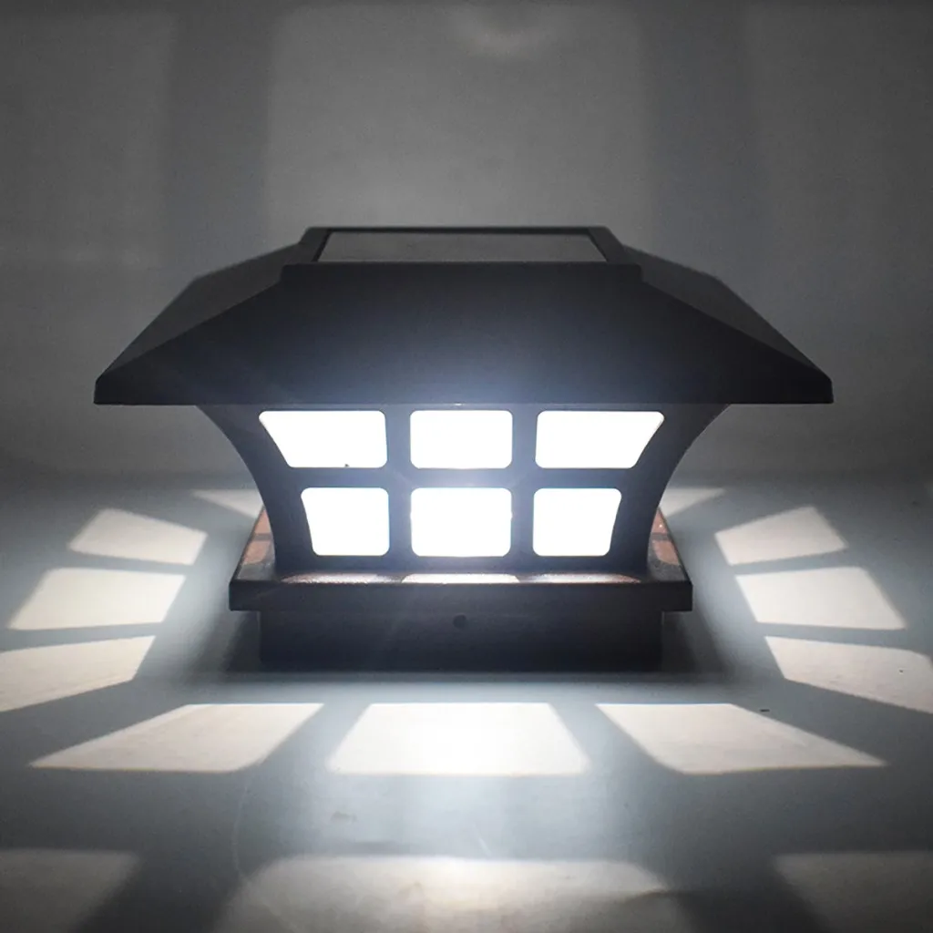 Напольный светильник на солнечной батарее водонепроницаемый для сада настенный