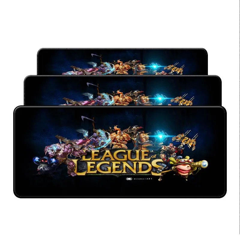  Free Shipping Speed LOL Large Lock Edge Gaming Mouse Pad Computer for League Of Legends Dota CSGO G