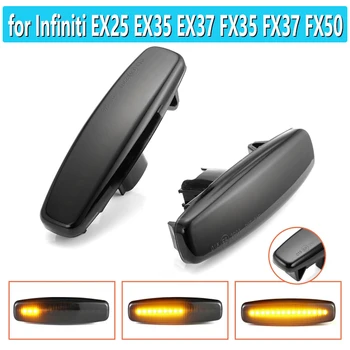 

For Infiniti EX25 EX35 EX37 FX35 FX37 FX50 Led Dynamic Side Marker Turn Signal Light For Nissan Fuga Murano Pathfinder Skyline