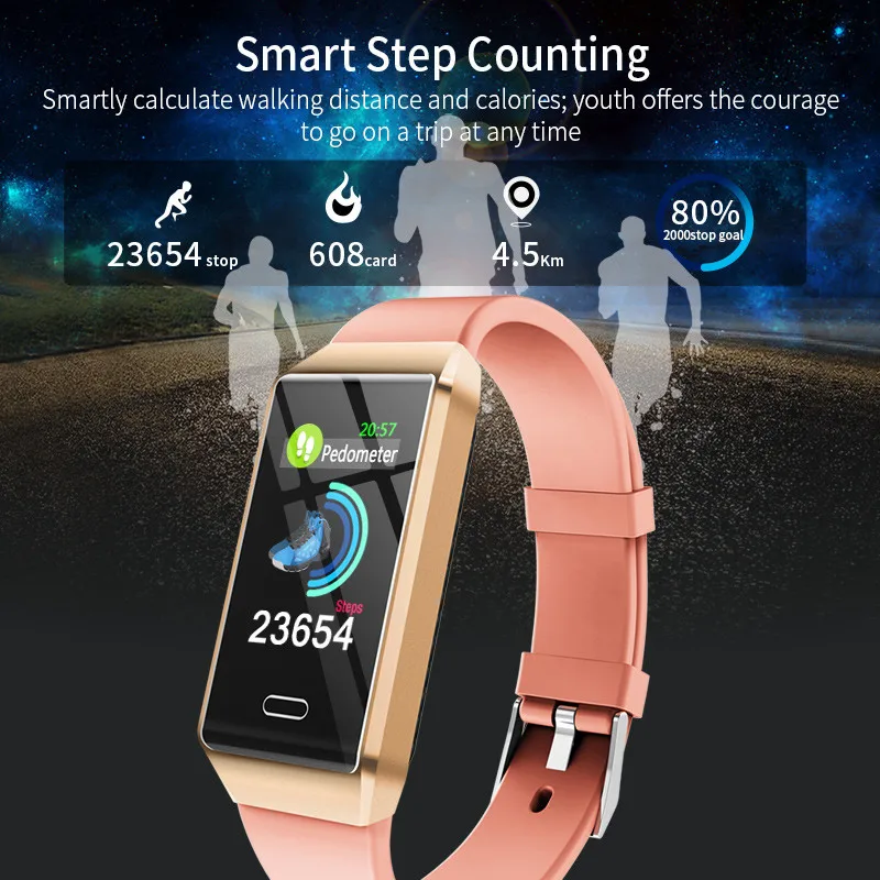 PYMH X9 Bluetooth Смарт-часы пульсометр кислород кровяное давление спорт фитнес-трекер
