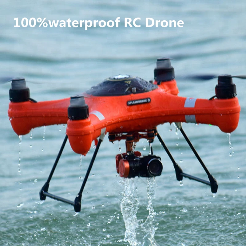 SwellPro водонепроницаемый Дрон gps автоматический обратный Квадрокоптер Профессиональный рыболовный Дрон 4K камера rc вертолет 1,6 км FPV Дрон