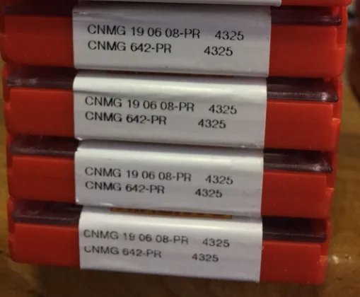 10 шт. карбидные вставки CNMG190608-PR4325