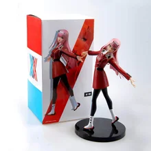 

21cm Anime Figure SEGA Zero Two DARLING in the FRANXX 02 national team PVC action figure collectible model toys kid gift