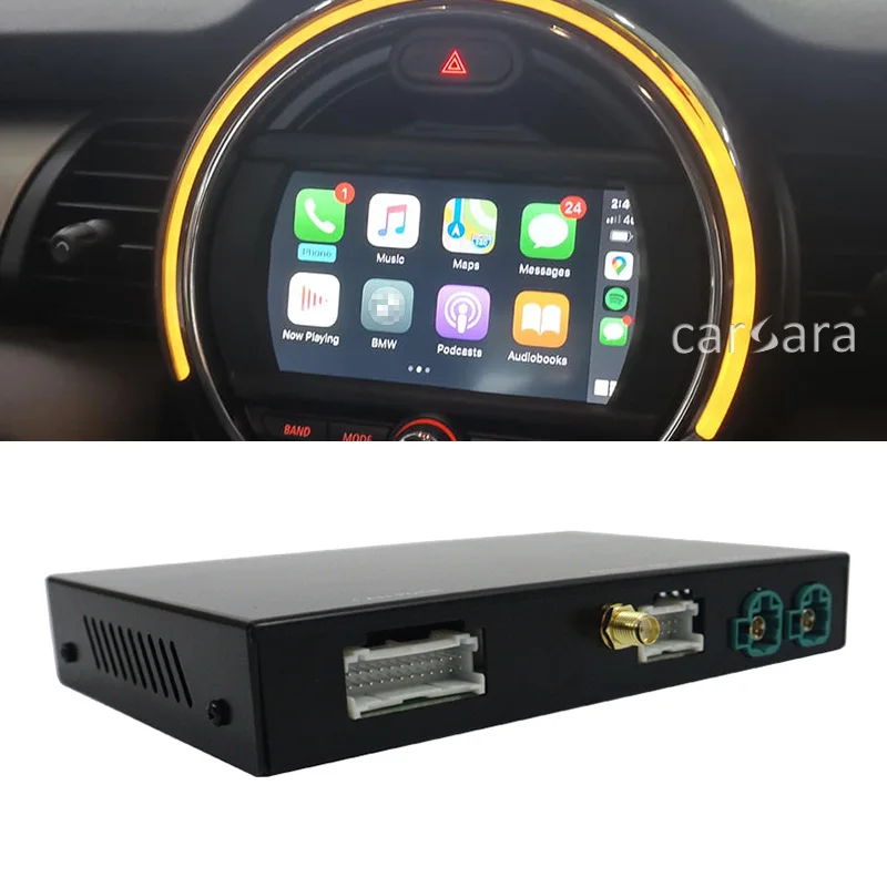 mini cooper carplay android auto box