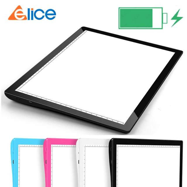 Elice battery style support charging led light pad LED Drawing