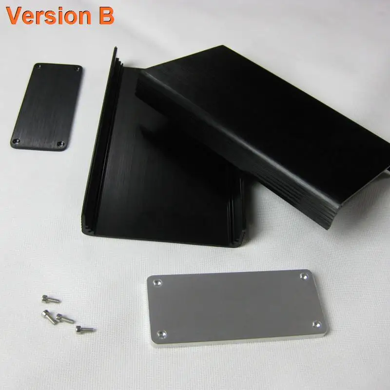 BZ1105 Aluminum Enclosure Amplifier Audio Electronic Case DIY Electronic Project PCB Instrument Box 114*50*210MM