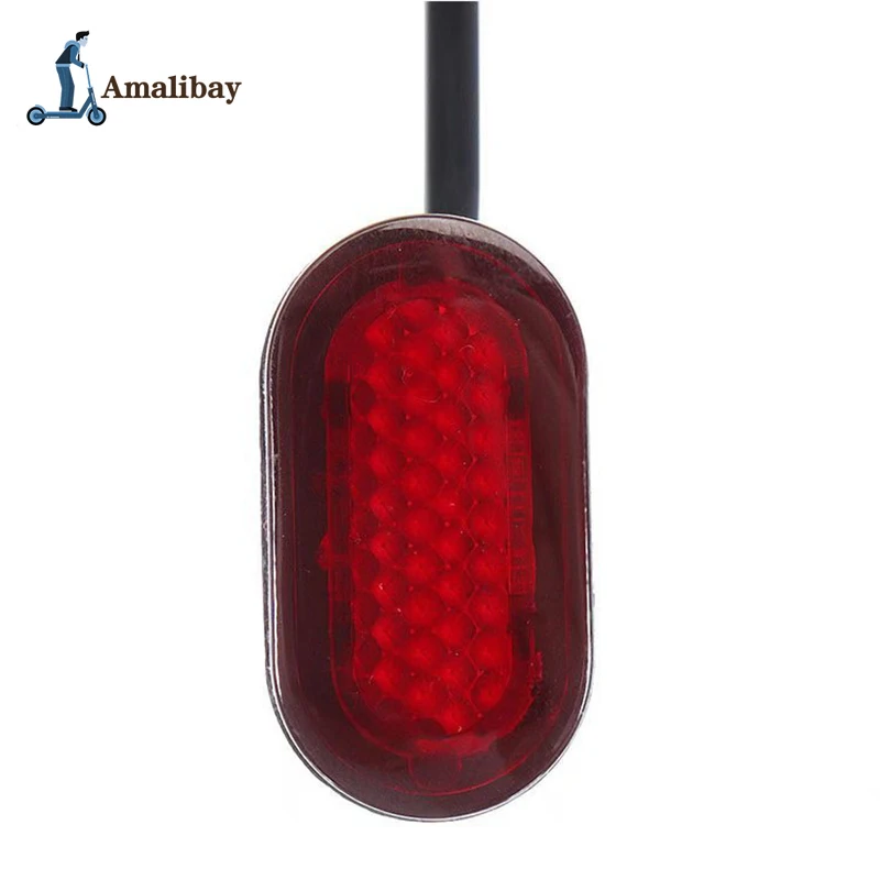 Electric Scooter Brake Rear Tail Light For Xiaomi M365 1S Pro Electric Scooter Taillight Safety Warning Stoplight Waterproof scooter accessories scooter light