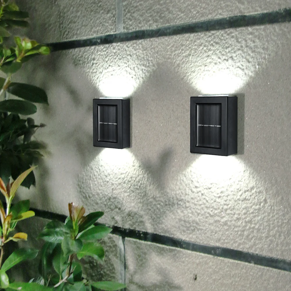 Outdoor Solar Lights Waterproof Garden Decoration Lamps for Balcony Courtyard Wall Light Sunlight Solar Garden Lights Solar Lamp