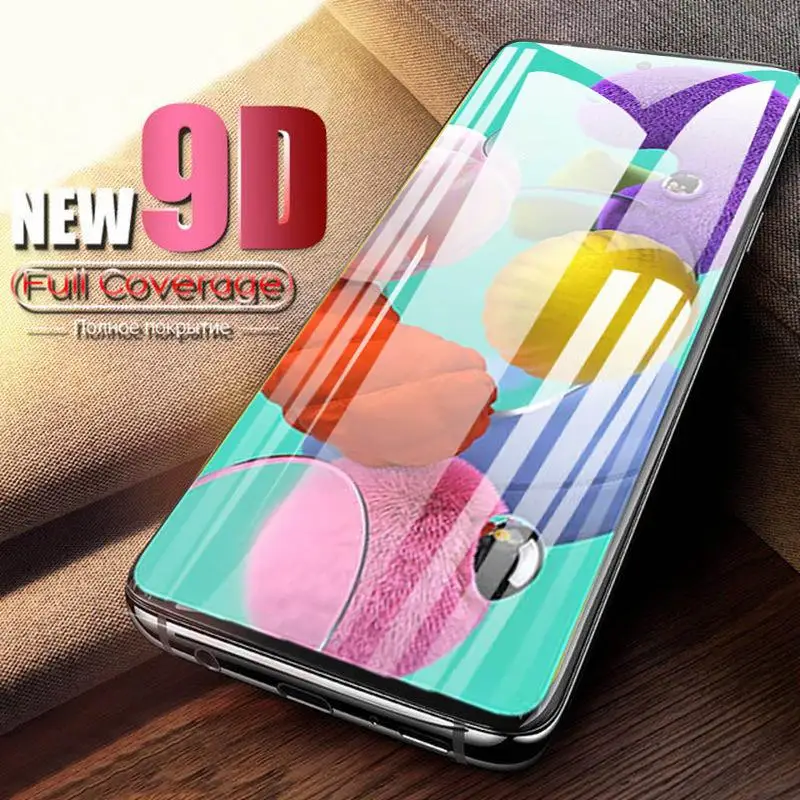 9D изогнутое стекло для Samsung Galaxy M31 A51 A71 A20E A6 A7 A8 2018 A10 A20 A40 A50 защитное закаленное