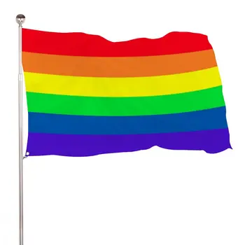 

Flag 90x150cm Homosexual Philadelphia Philly LGBT Gay Pride Rainbow Flag