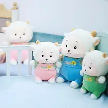Poupée en peluche de mouton haute Simulation, joli jouet Anti fente, Simulation réaliste de mouton en peluche