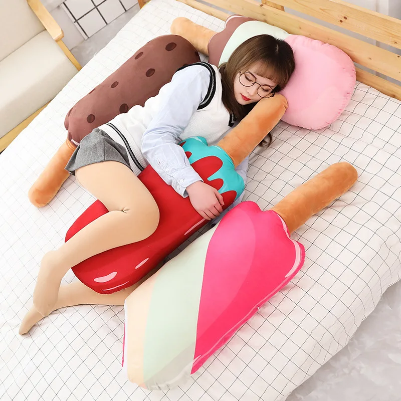 

Creative Cute Pudding Ice Cream Pillow Doll Summer Cushion Cool And Refreshing Couples Women's Birthday Gift