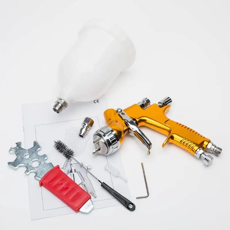 GTI Pro Vehicle Painting Gun Car TES 1.3mm Nozzle HVLP Air Spray Paint Gun car paint airbrush tool for water based high quality