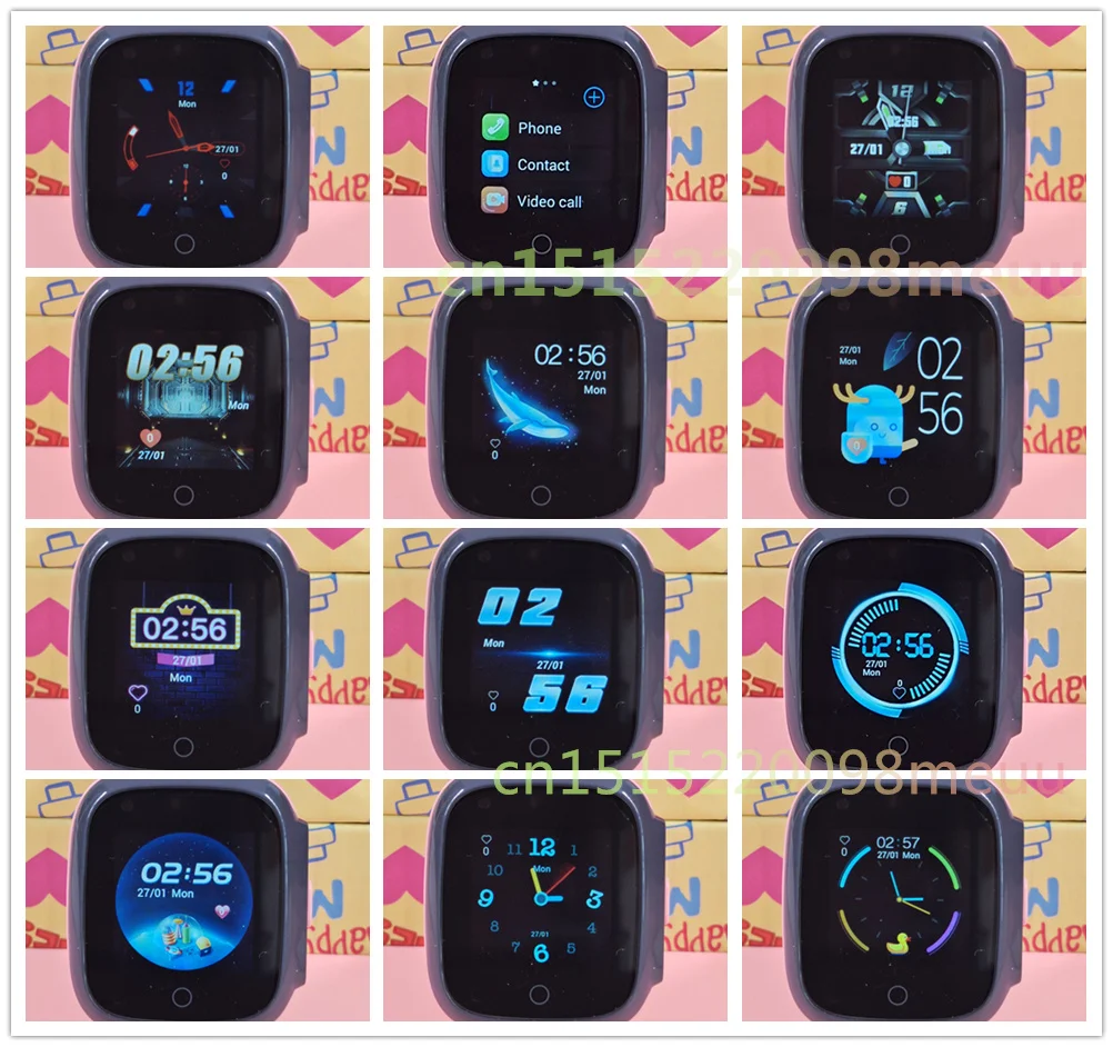 4G Smart Watch LT25 Waterproof children Smartwatch SOS GPS Tracker Phone Watch Video Call kids watch Temperature Y95H PK LT21