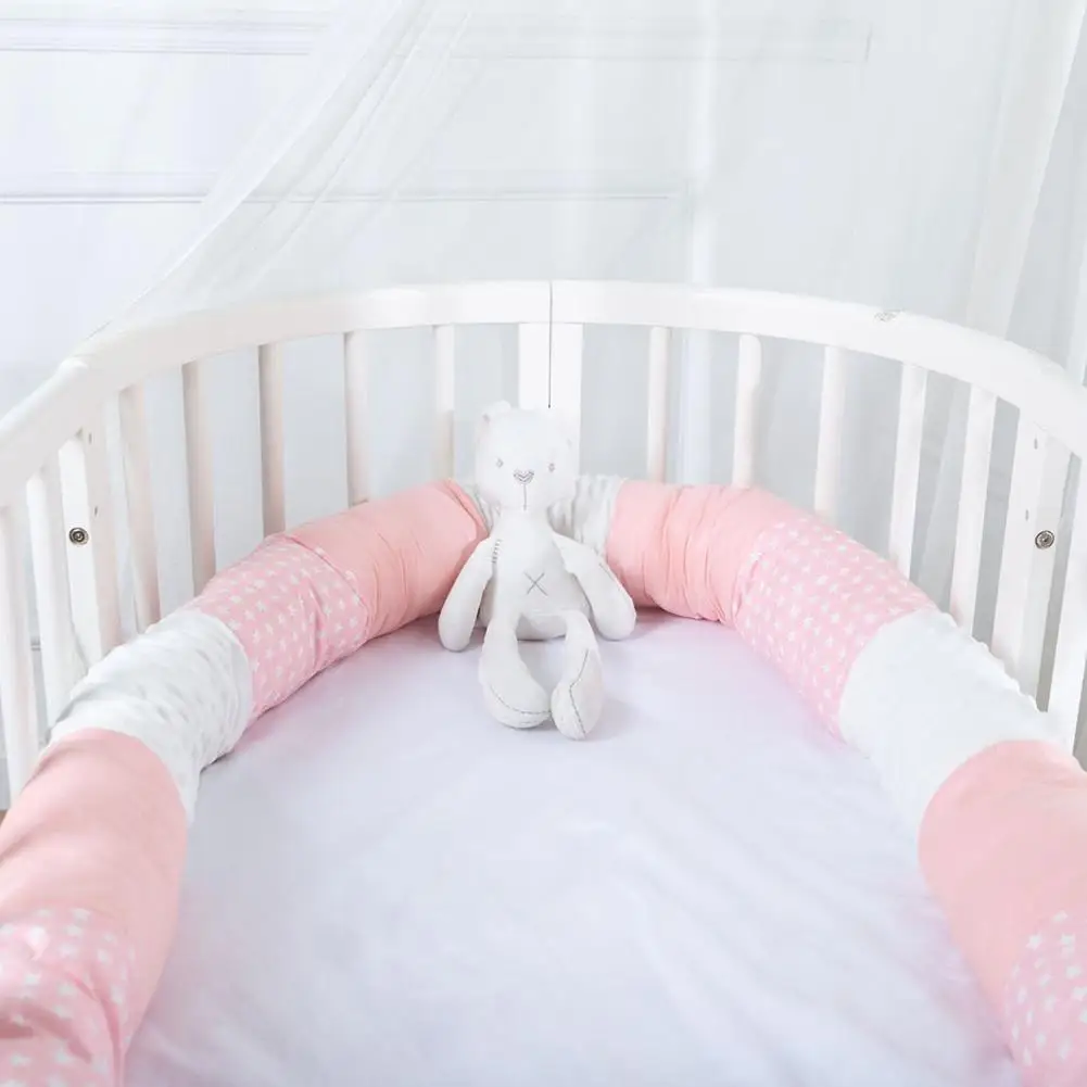 Бампер змея безопасный анти-столкновения кроватки бампер кроватка Подушка для ребенка