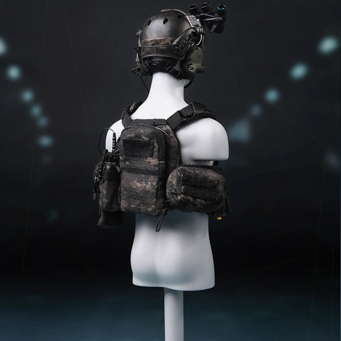 1/6 30 см модель солдата Костюм реалистичный хедлеп DIY ручной работы американский морской котики