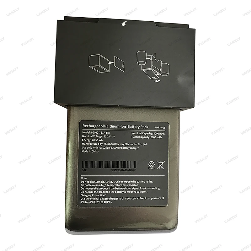 base bateria li ion pecas sobressalentes acessorios 252v 3000mah original 02