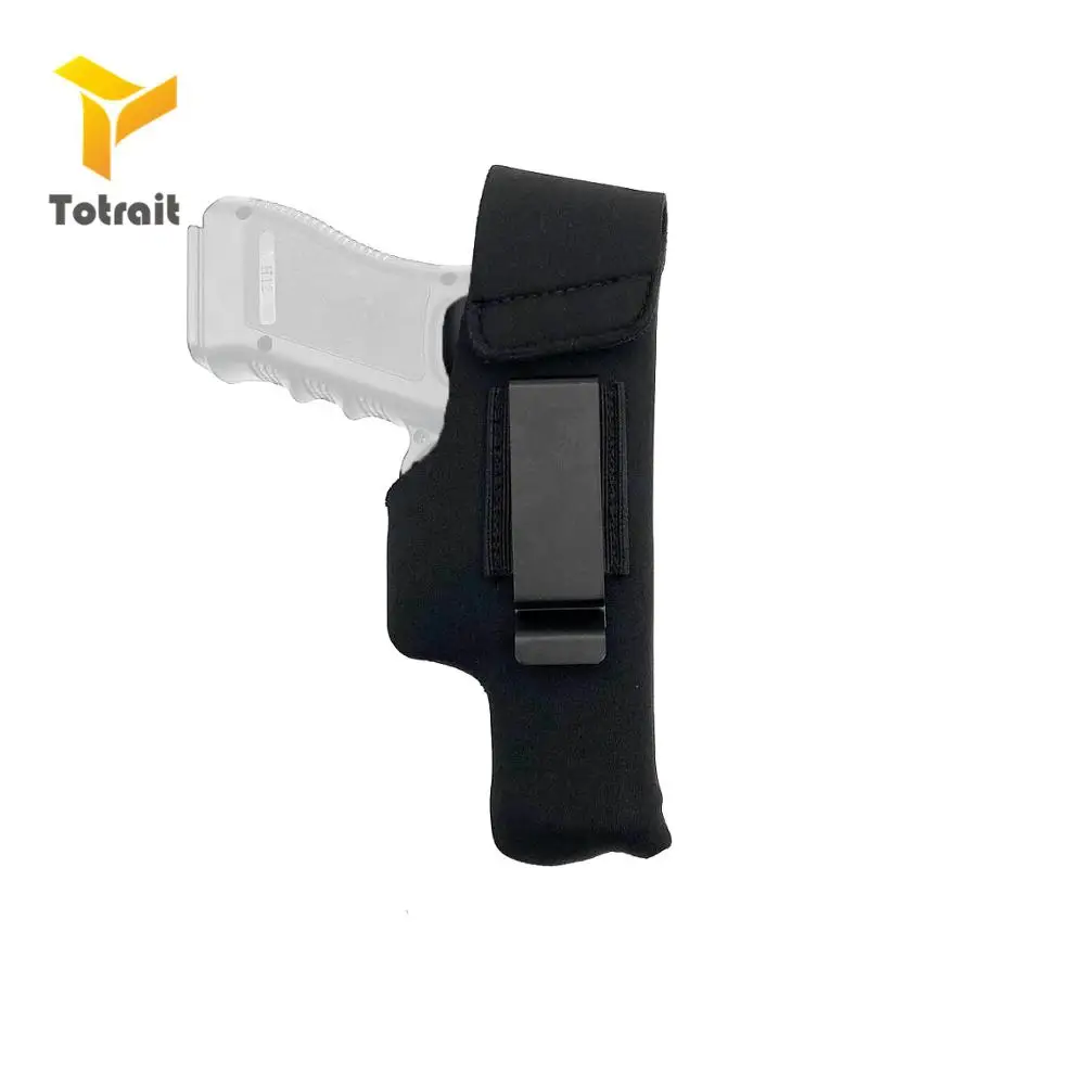

TOtrait Gun Holster Concealed Carry Holsters Belt Metal Clip Holster Gun Bag Hunting Articles For All Sizes Handguns Playing