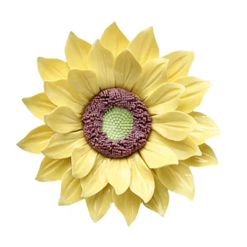 

1Pc Flower Wall Ornament Sunflower Wall Decor Background Adornment for Home