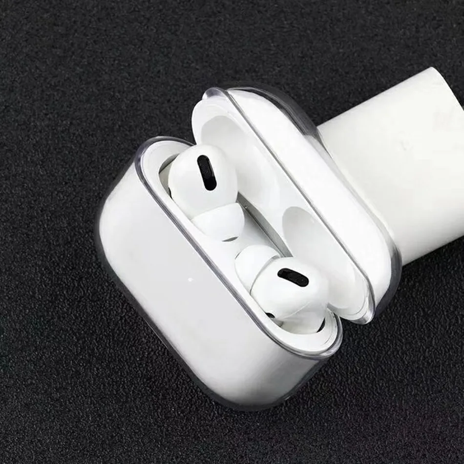 Чехол для наушников для Apple Airpods Pro Чехол с мраморным цветком Твердый чехол для Apple Air Pods Pro 3 Наушники Earpods зарядная коробка прозрачный - Цвет: clear Case