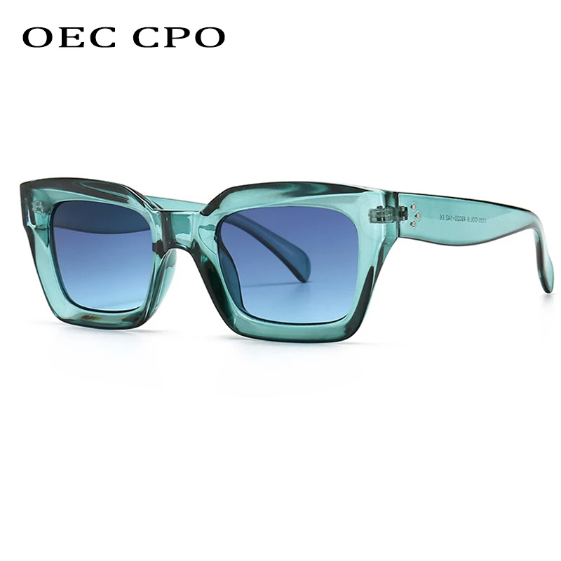 aliexpress.com - Cool Colorful Square Sunglasses Women Men New Brand Design Vintage Sun Glasses For Women Unique Flat Top Eyewear Shades UV400