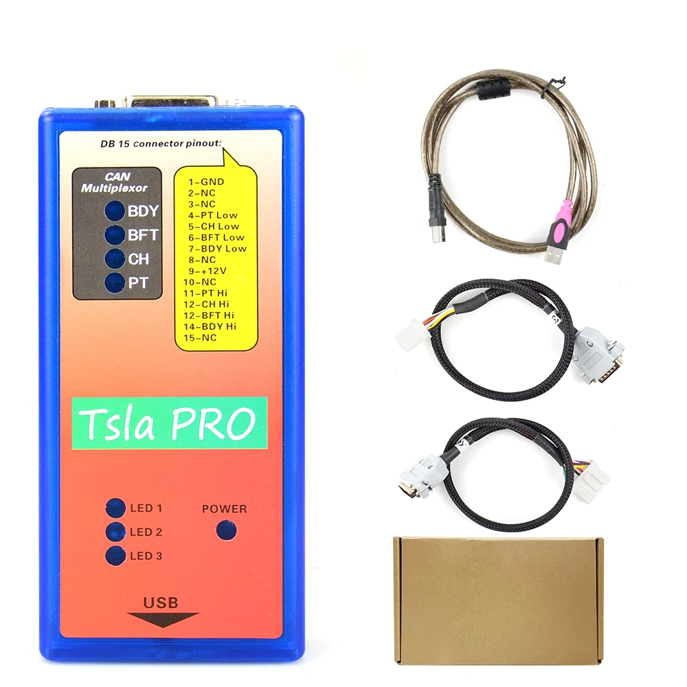 2020 Newest Tsla PRO Programming Tool and Scanner Diagnostic for TESLA S, X, 3 High Quality