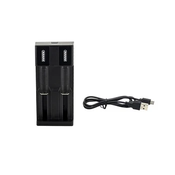 

2 Slots 3.7V/4.2V USB Battery Charger 18650 26650 14500 10440 Li-ion Battery Charger for Flashlight Lamp Accessory