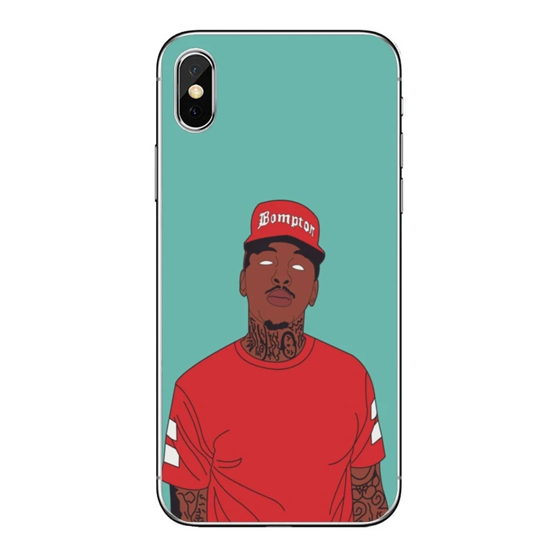 Rapper yg для iPhone XR X XS Max 8 7 6s 6 plus SE 5s 5c 5 iPod Touch аксессуары чехол для телефона - Цвет: rapper-yg-B-04