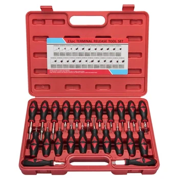 

Promotion! 23Pcs Universal Terminal Release Kit Electrical Terminal Removal- for American Domestic and Imported Vehicles