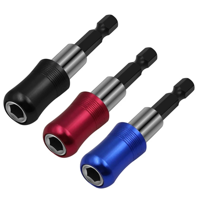 Multifunctional Drill Bit Extender with Universal 1/4” Hex Shank Drill