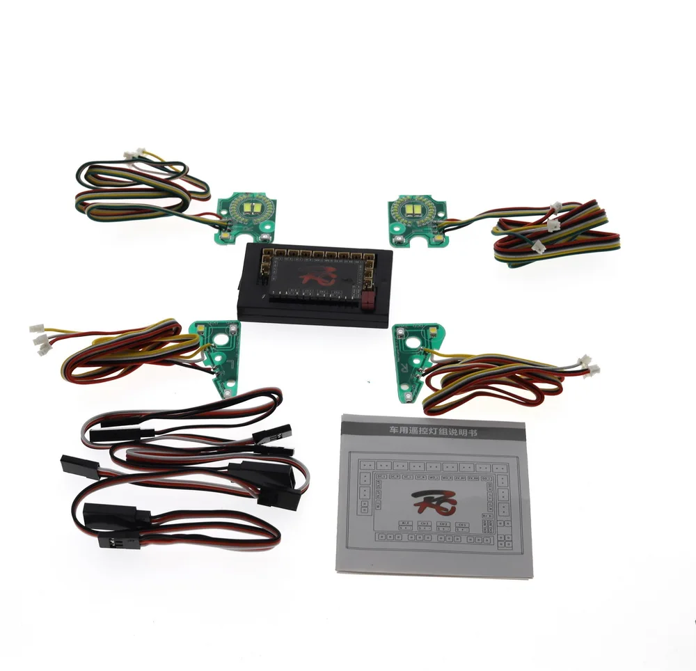 Trx4 Rc автомобилей спереди и сзади Led лампа группа фары поворота тормозной сигнал