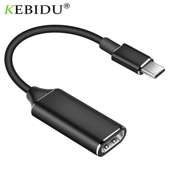 USB Type C To HDMI-compatible Cable Adapter 4k 30hz USB 3.1 To Adapter Male To Female Converter For PC Computer TV Display HP 1