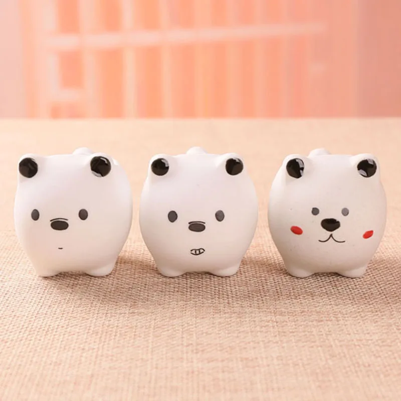 Creative cat ceramic animal succulents small flowerpot office living room home decoration small ornaments fake Plant bonsai