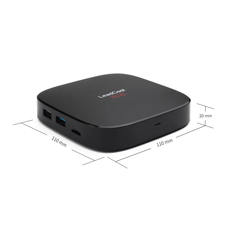 Leadcool Plus Android TV BOX Android 9.0 Smart TV Box 2G 16G RK3318 Quad Core 2.4GHz/5.8GHz WiFi Android 9.0 4G 64G Media Player