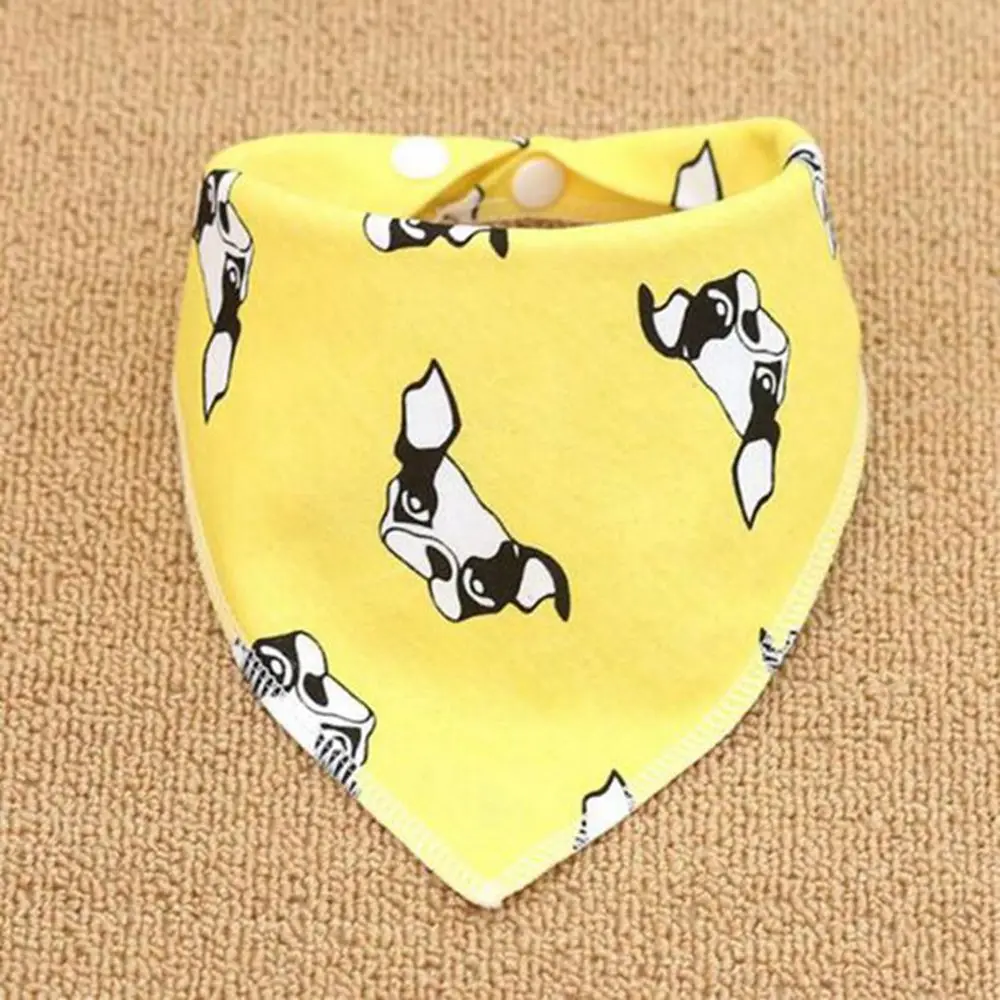 

Cotton White Rabbit Bear Cat Kerchief Headband for Large Dogs Pet Supplies Triangle Scarf Dog Bandanas Bow Tie