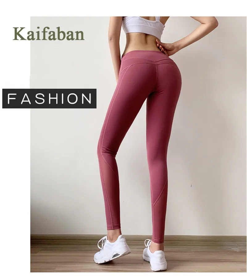 

Women Push Up Mesh Patchwork Yoga Pants Leggings Fitness Track Tights High Elastic Gym Clothing Run Workout Energy Sports Wear