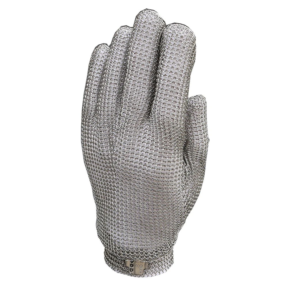 Protective Stainless Steel Mesh Glove Anit-cut Knife Resistant Chain Mail Protective Glove For Kitchen Butcher Working
