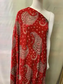 

Red and Gold African kam velvet Lace tulle Embroidery African Cord Lace 2020 French Nigerian Lace Fabrics High Quality 5 yards