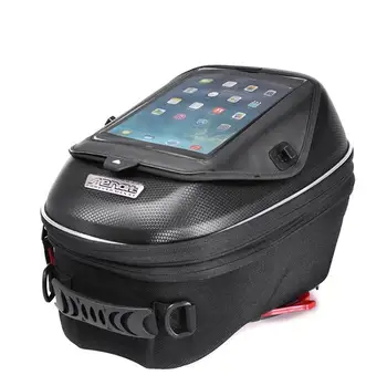 

CUCYMA Motorcycle Bag High-capacity Moto Bag Motorcycle Tail Bag Motorcycle Quick Release Buckle Multi-function Fuel Bag