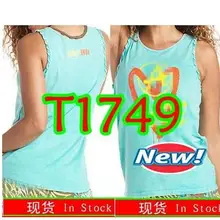 FIT FUNKY женская Трикотажная хлопковая одежда спортивный жилет для бега одежда футболка топы жилет женская одежда T1749