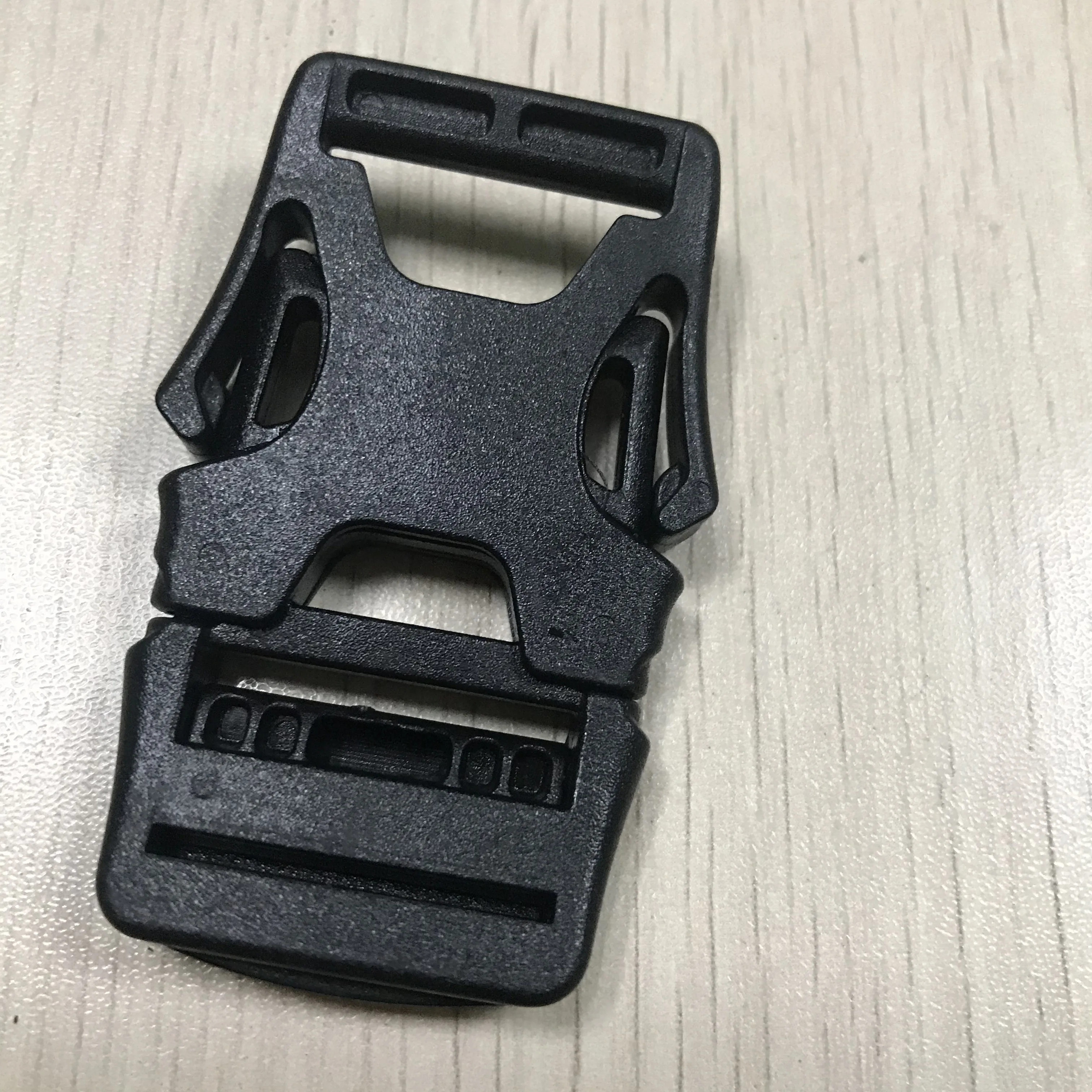 Black Plastic Side Release Buckles For Webbing Bags Straps Tactical Belt Buckle Tactical Vest Quick Release