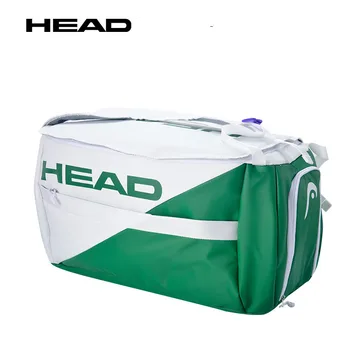 

New Grass Series Head Tennis Racket Bag Large 12pcs Rackets Racquets Bag Durable Clothing Shoes Accessories Storage Handbag HEAD