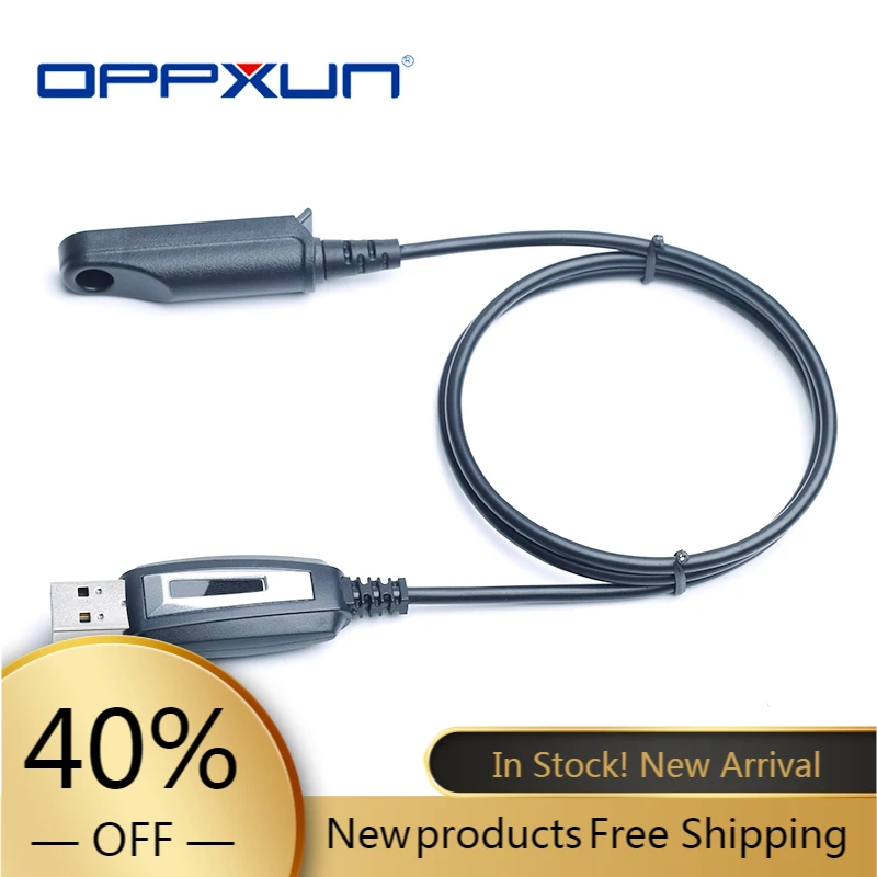 De poliuretano impermeable Cable de programación USB Cable de CD para $TERM impacto Baofeng BF-UV9R más A58 9700 S58 N9 GT-3WP Etc Radio Walkie Talkie y PC