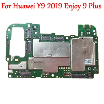 

Tested Full Work Unlocked Motherboard Logic Circuit Electronic Panel For Huawei Y9 2019 Enjoy 9 Plus Enjoy9 Plus JKM-AL00