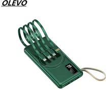 

Wired Magnetic Power Bank 10000mAh External Battery For Apple iPhone 13 Xiaomi Huawei Samsung 5W Fast Charging Wireless Charger